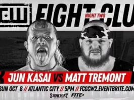 GCW Fight Club Night 2 Results – October 8, 2023