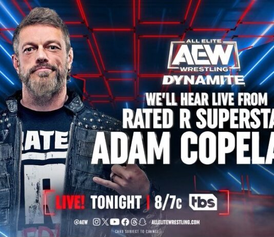 Adam Copeland Announced For Tonight’s AEW Dynamite, Updated Lineup
