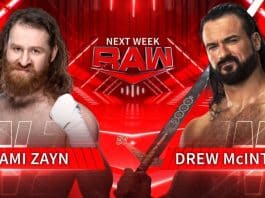 WWE Confirms Additional Bout For Next Week’s RAW
