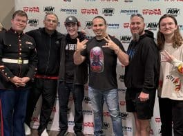 Photos: Marine Families Attend AEW Dynamite: Holiday Bash In Oklahoma