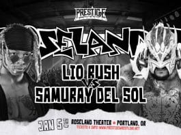 Rey Fenix Out, Samuray Del Sol In Against Lio Rush At Prestige Roseland 7