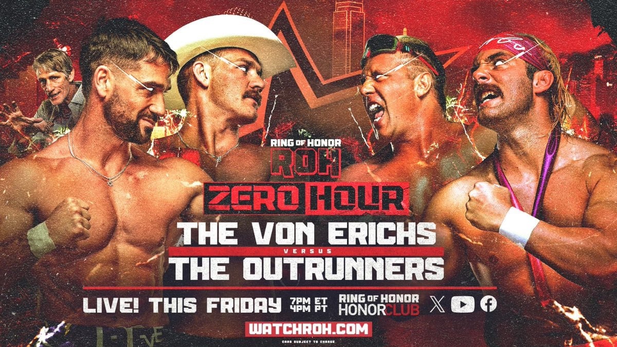 Match Announced For Tonight’s Zero Hour PreShow For ROH Final Battle PWMania Wrestling News