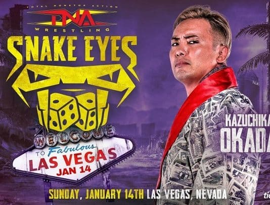 Kazuchika Okada Announced For TNA Snake Eyes 2024