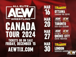 AEW Announces They Will Be Returning To Canada For 8 Shows In 2024