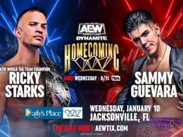 Ricky Starks vs. Sammy Guevara Set For AEW Dynamite: Homecoming