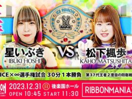 Ice Ribbon Ribbon Mania Results – December 31, 2023