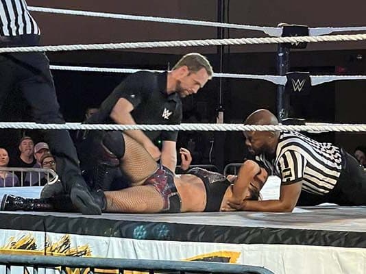 Cora Jade Suffers Injury At WWE NXT Live Event