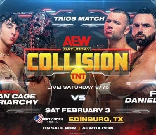 Updated AEW Collision Lineup For Saturday: Trios Match Added