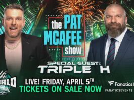 Triple H Set For Pat McAfee Show Live From WWE The World During WrestleMania Week