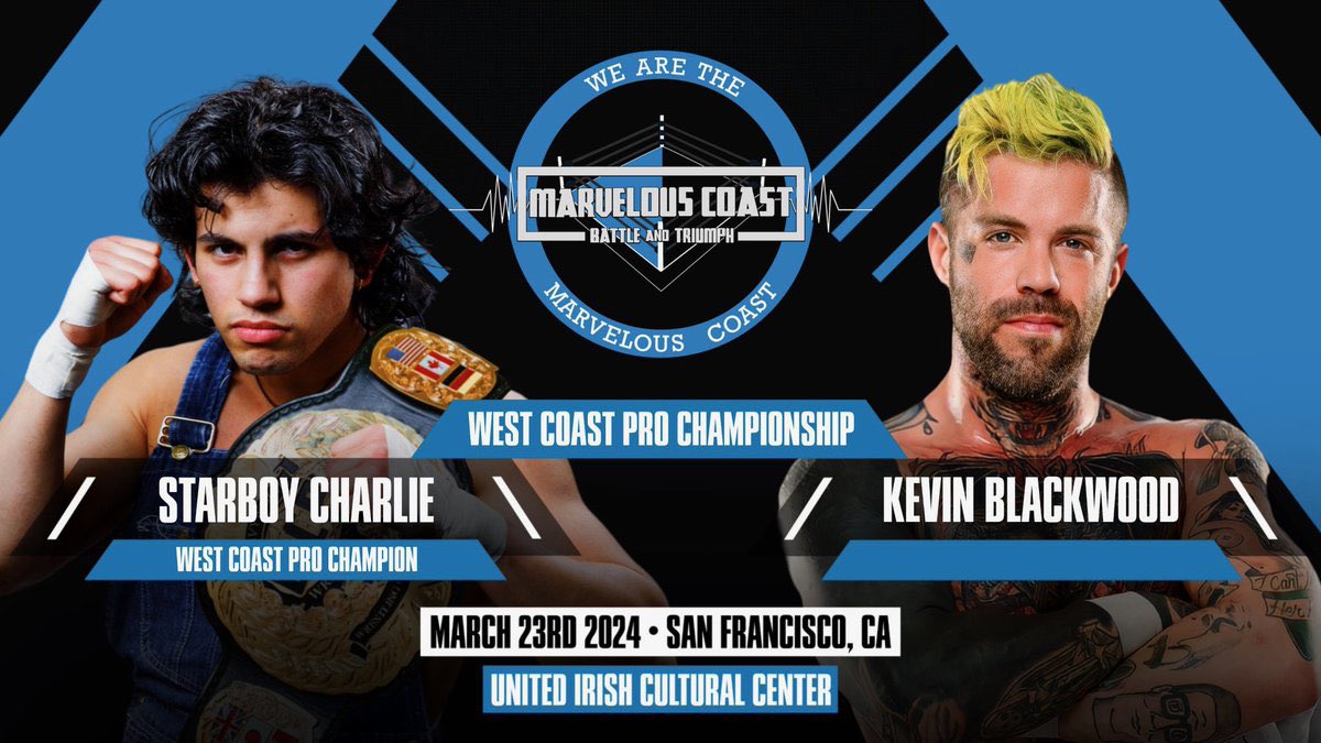 West Coast Pro Marvelous Coast Results March 23, 2024 PWMania