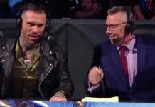 Corey Graves and Michael Cole on WWE commentary