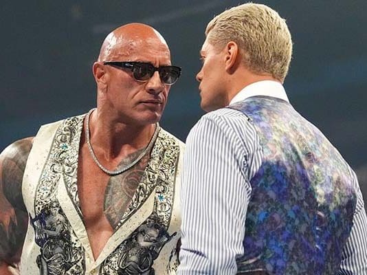 The Rock - Cody Rhodes