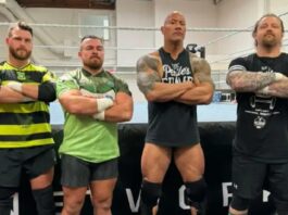 The Rock Thanks Gallus For Helping Him Train For WrestleMania Return
