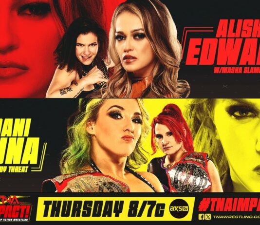 New Match Confirmed For Thursday’s Episode Of TNA iMPACT, Updated Lineup