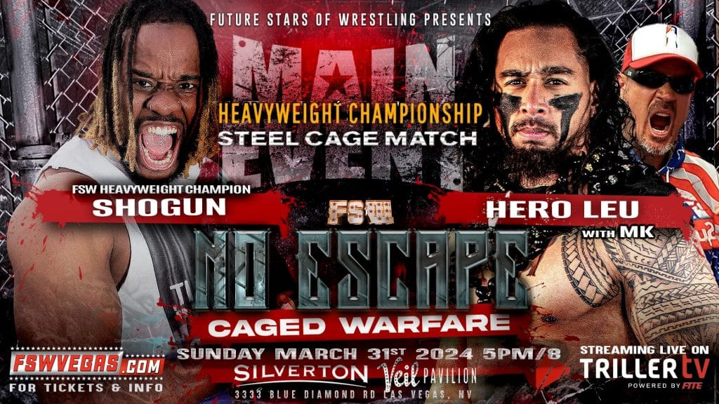 FSW No Escape Results March 31, 2024 PWMania Wrestling News