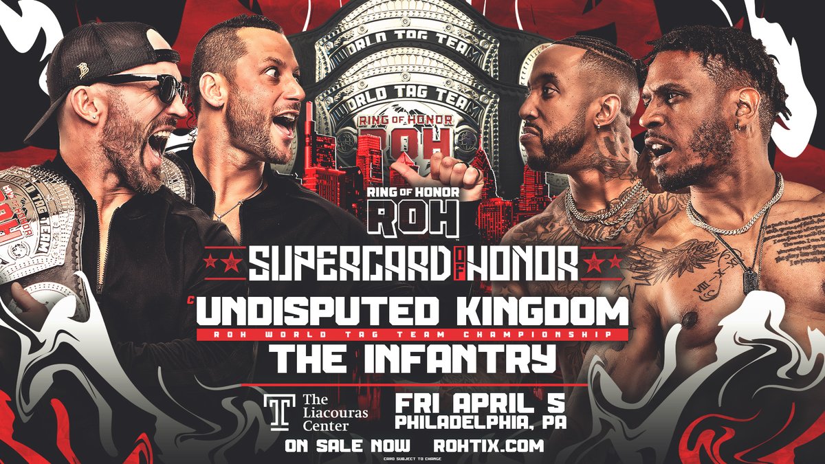 Championship Match Added To The ROH Supercard Of Honor Lineup | PWMania ...