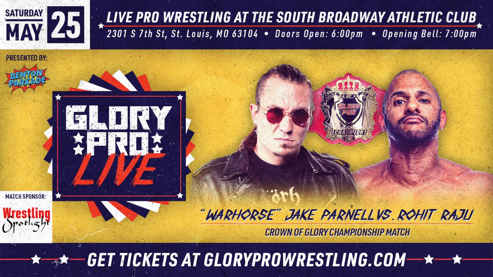 GPW At South Broadway Athletic Club Results May 26, 2024 PWMania