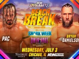 Updated Lineup For 7/3 AEW Dynamite: Beach Break