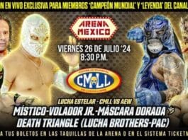 CMLL Viernes Espectacular Results – July 26, 2024