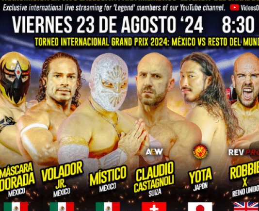 CMLL Grand Prix Internacional Results – August 23, 2024