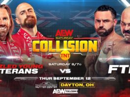 Match Announced For Tonight’s AEW Collision Taping In Dayton, OH.