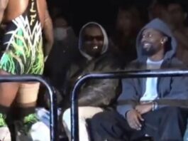 Video: Kanye West In The Crowd At Pro Wrestling NOAH Show