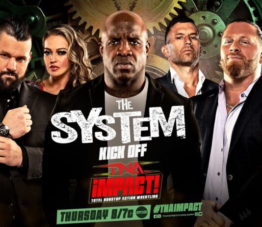The System To Kick Off 9/5 Episode Of TNA iMPACT From Louisville, KY.