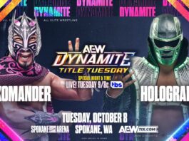 AEW Announces Komander vs. Hologram For Dynamite: Title Tuesday