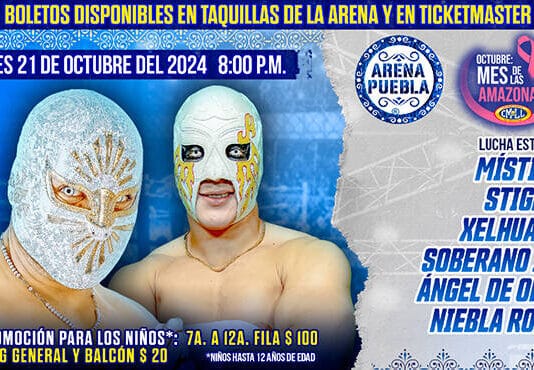 CMLL Lunes Clásico Results – October 21, 2024