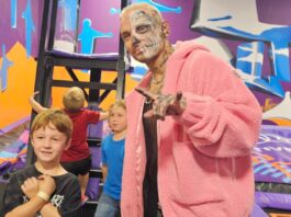 Darby Allin Crashes A Birthday Party And Teaches Kids His Finisher
