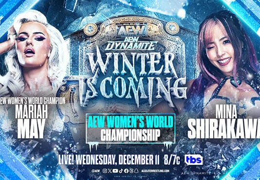Confirmed For December 11 Episode Of AEW’s Dynamite Winter Is Coming Special