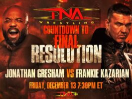 Frankie Kazarian vs. Jonathan Gresham Set For TNA Final Resolution Pre-Show