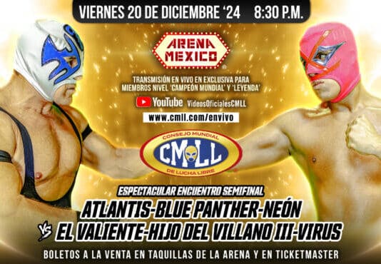 CMLL Viernes Espectacular Results – December 20, 2024