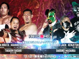Freedoms Road To Blood X Mas Results – December 12, 2024
