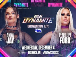 Updated Line-Up For This Week’s Episode Of AEW Dynamite