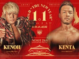 KENTA Set To Compete At Pro Wrestling NOAH’s 25th Anniversary Event