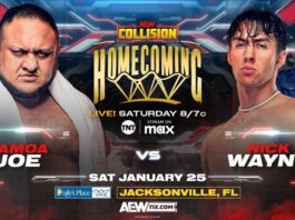Samoa Joe vs. Nick Wayne Announced For AEW Collision: Homecoming