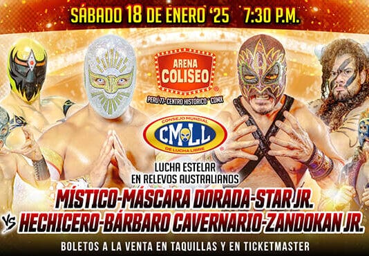 CMLL Sábado De Coliseo Results – January 18, 2025