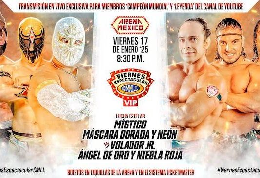 CMLL Viernes Espectacular Results – January 17, 2024