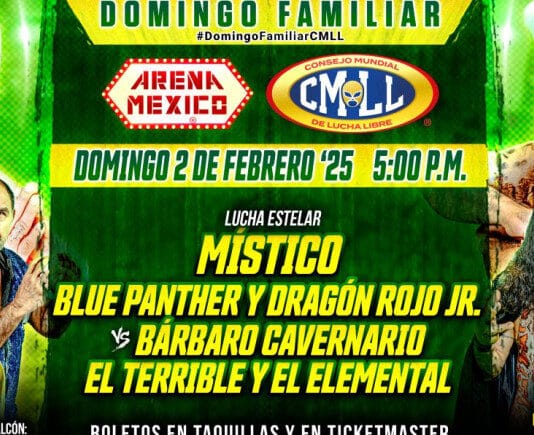 CMLL Domingo Familiar Results – February 2, 2025