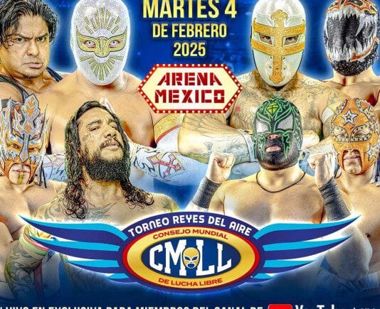 CMLL Martes de Arena Mexico Results – February 4, 2025