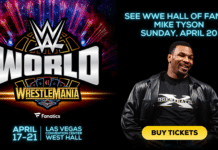 Mike Tyson To Appear At WWE World During WrestleMania Weekend