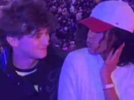 HOOK Spotted With Ava Dash At Lakers vs. Knicks Game