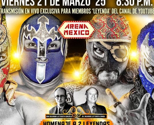 CMLL Homenaje A Dos Leyendas Results – March 21, 2025