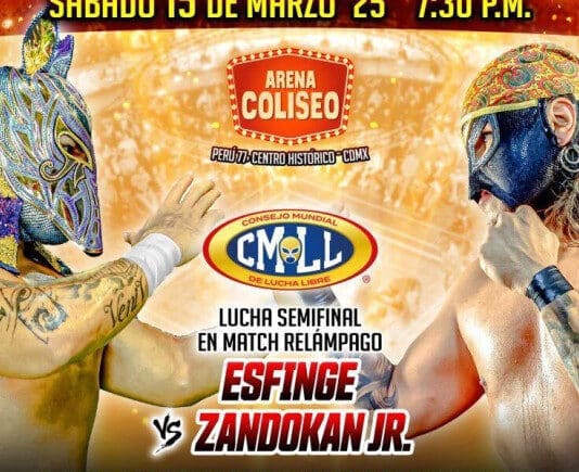 CMLL Sábado De Coliseo Results – March 15, 2025