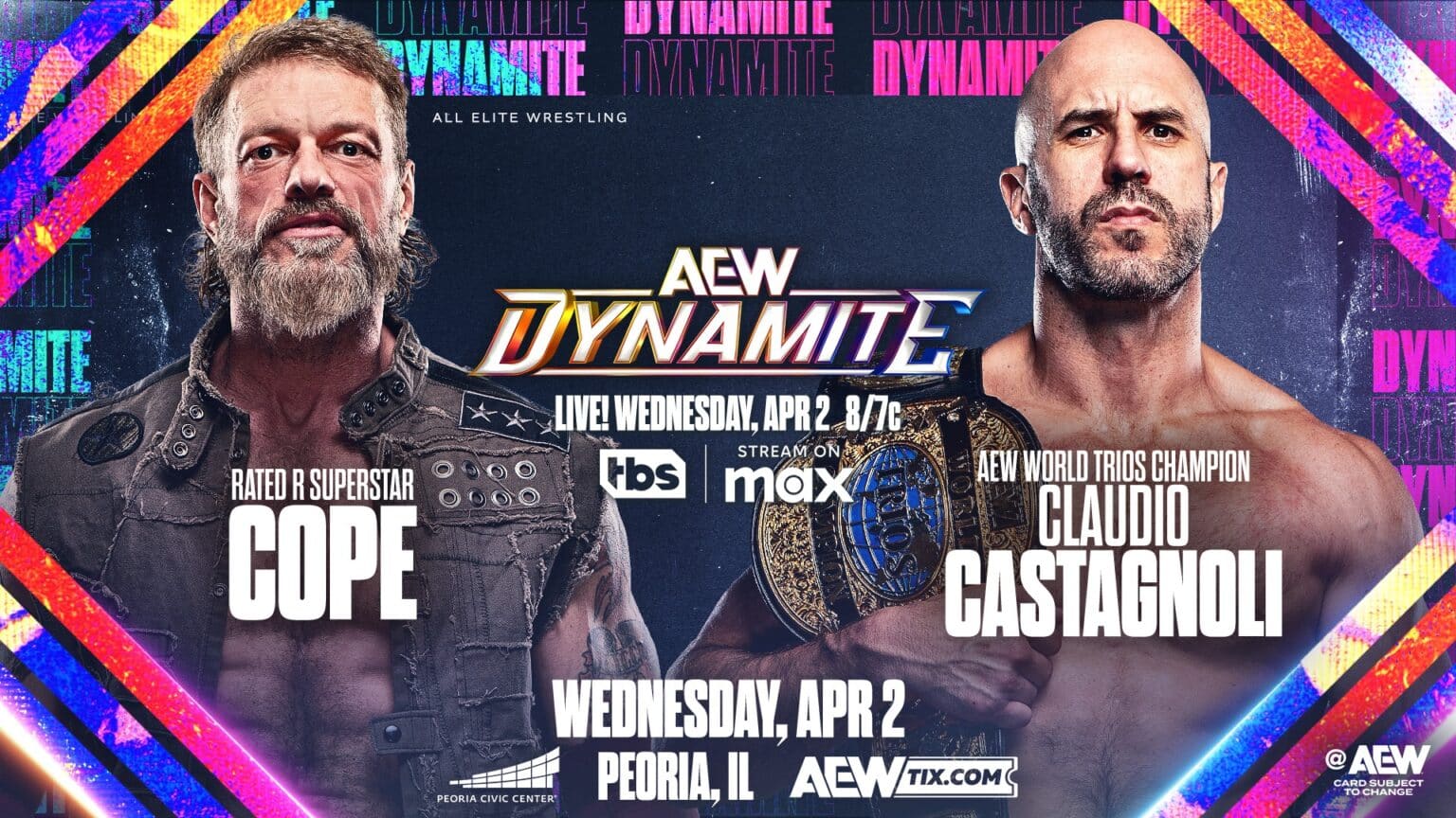 AEW Dynamite Results - April 2, 2025 | PWMania - Wrestling News