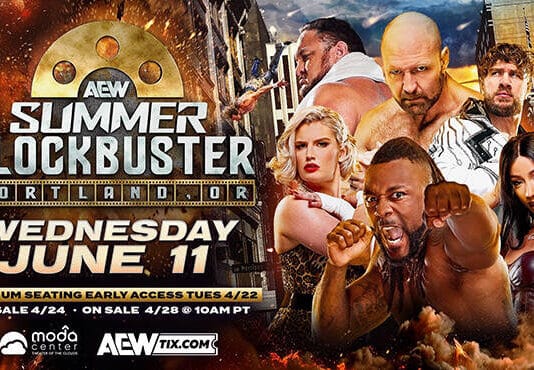 AEW Summer Blockbuster TV Special Set For June