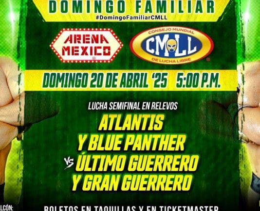 CMLL Domingo Familiar Results – April 20, 2025