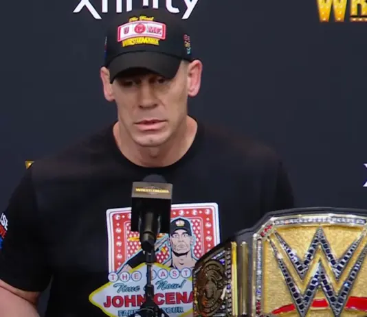 John Cena Refuses To Answer “Clickbait” Questions Following WWE WrestleMania 41 Win