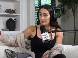 Nikki Bella on the Nikki and Bella Show